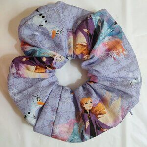 Frozen 2 Themed Scrunchie/Zipper Pouch